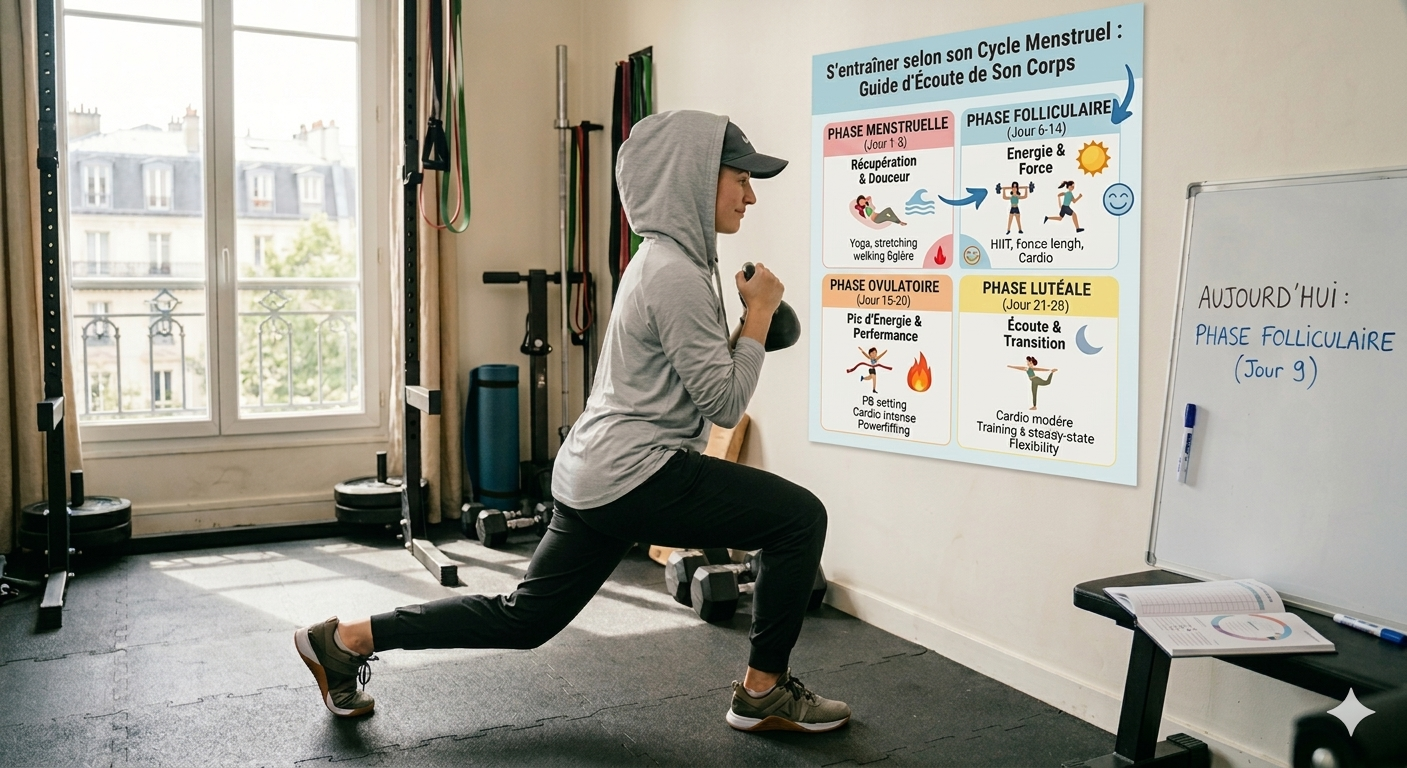 S'entraîner selon son cycle menstruel
